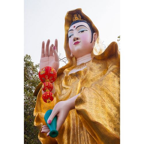 Thailand-Chonburi Province-Khao Sam Muk Shrine Statue of Sam Muk-a local spirit or deity